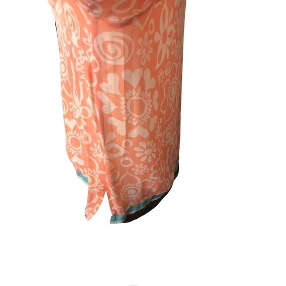 Vintage Bob Mackie 100 percent silk wearable art button down blouse. Size L - Picture 7 of 13